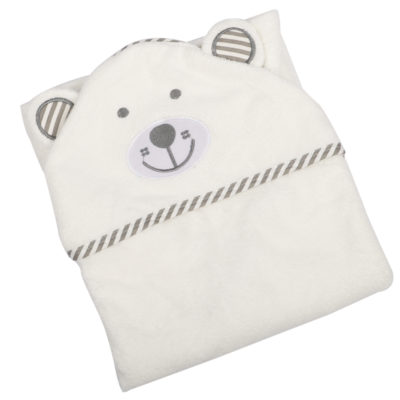 100% Organic Cotton Baby Hooded Animal Bath Towel Set For Kids