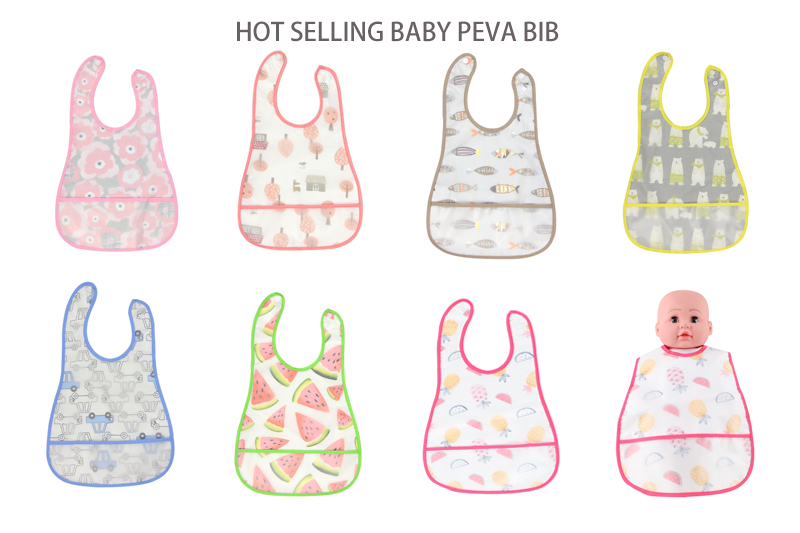 Hot-selling baby PEVA bib